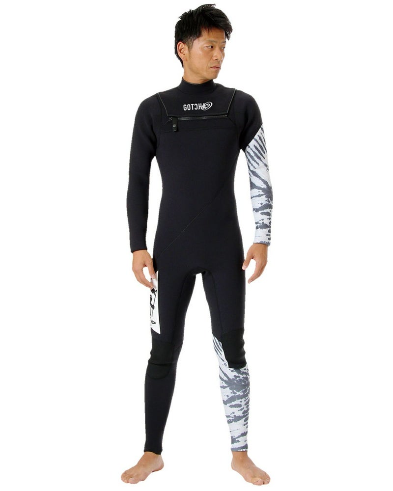 ムラ染：180cm/67kg(Lサイズ着用)