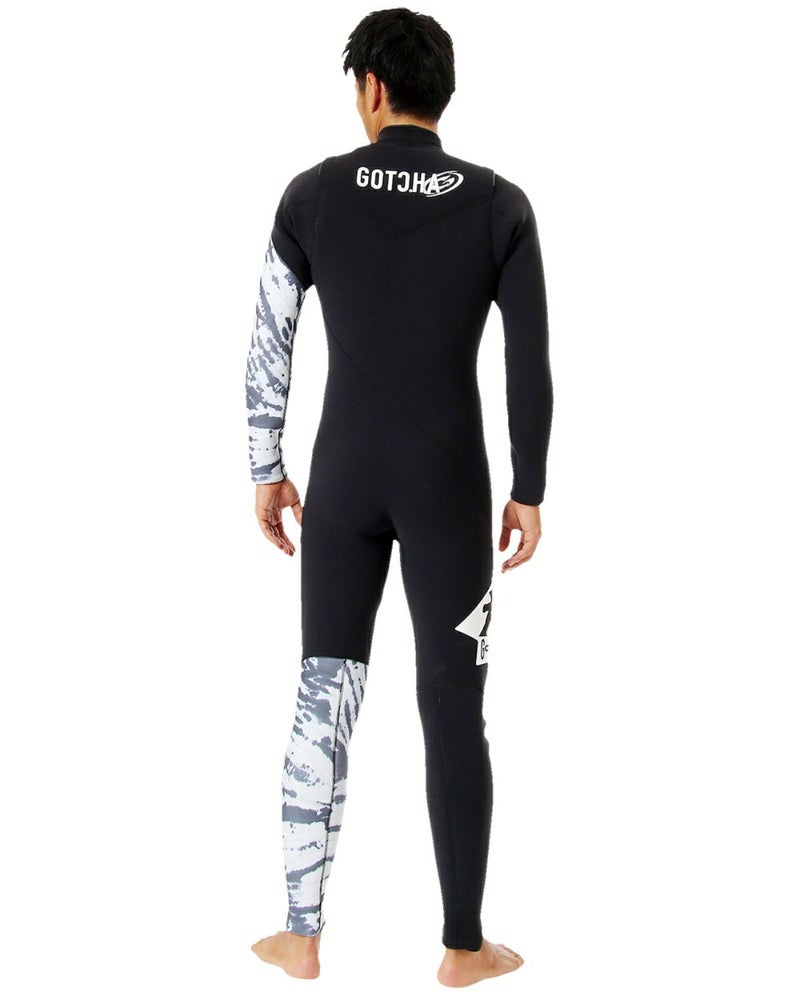 ムラ染：180cm/67kg(Lサイズ着用)