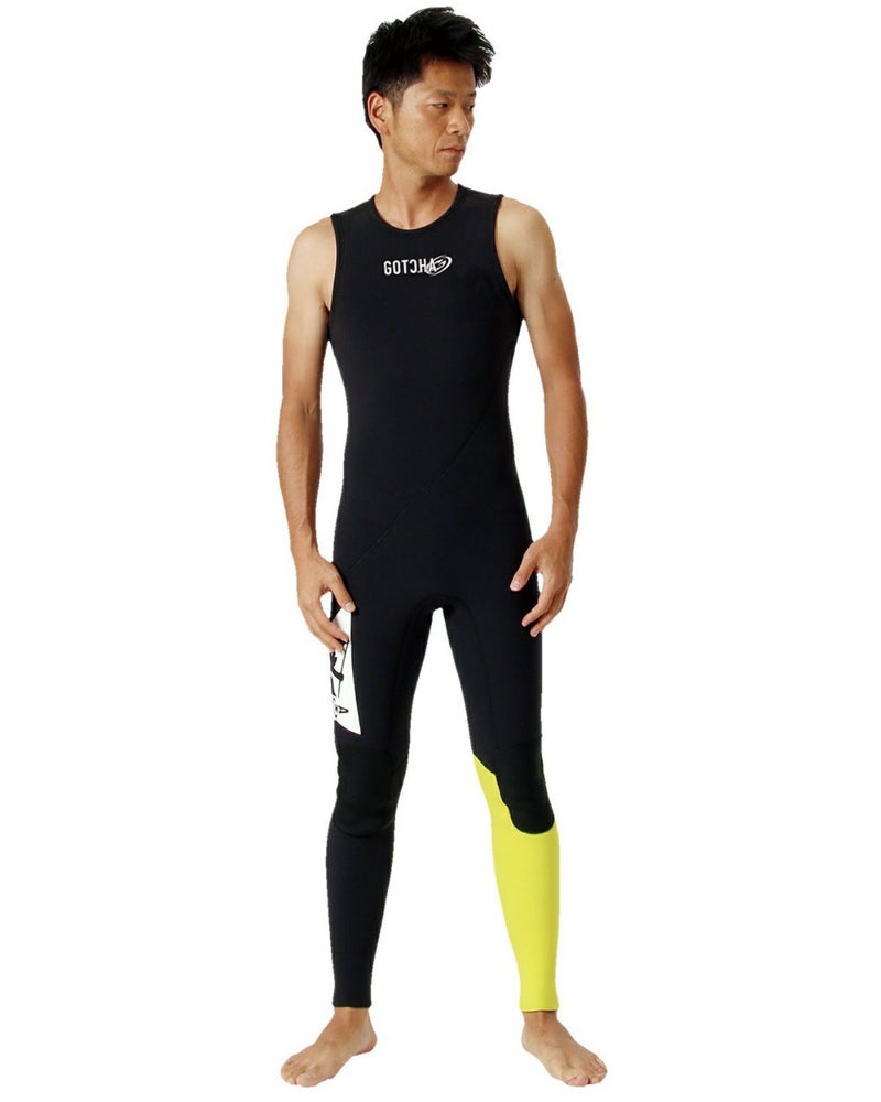 K.イエロー：180cm/67kg(Lサイズ着用)