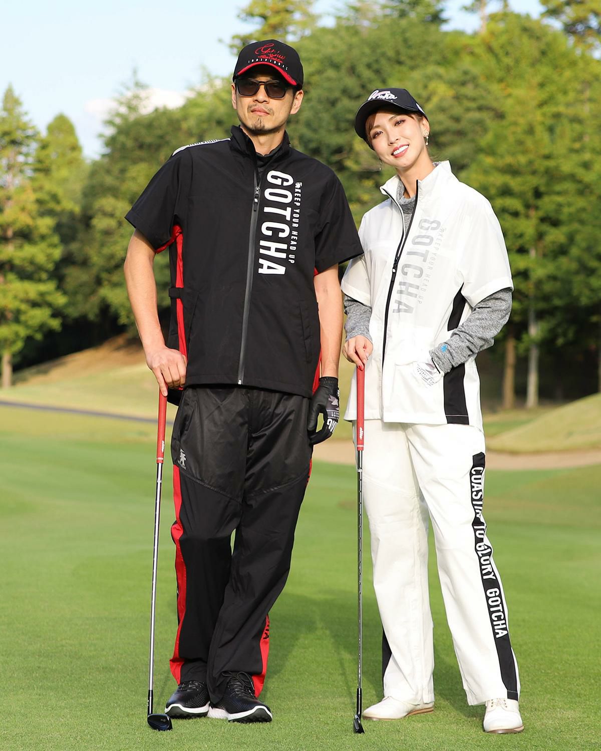 GOTCHA GOLF ガッチャゴルフ ジップ ポリエステル ジャケット L 楽天市場】ガッチャゴルフ メンズ 防風 撥水 ストレッチ 裏フリース