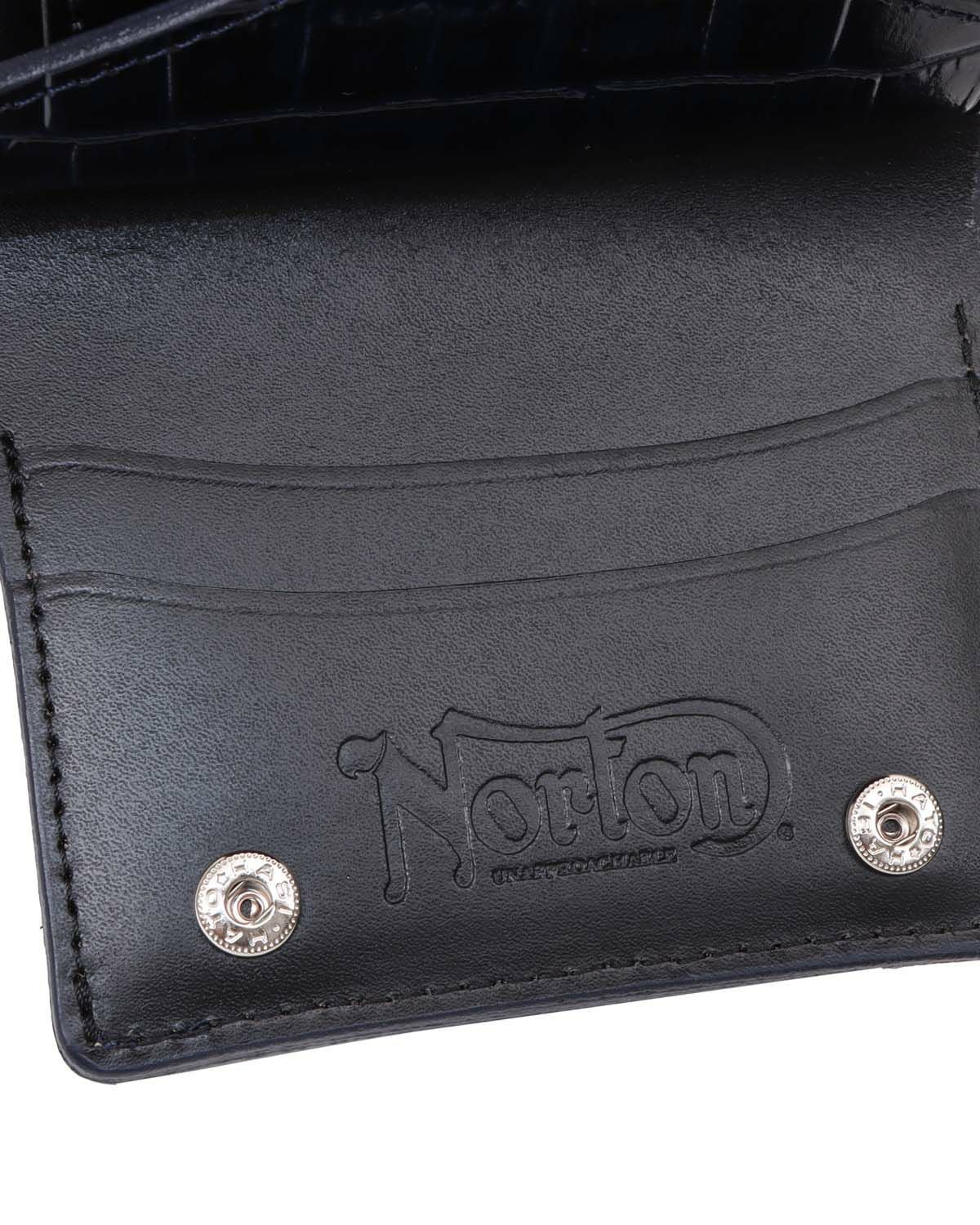 Norton] JAPAN スネーク エンボス レザー ウォレット | PEET ONLINE STORE