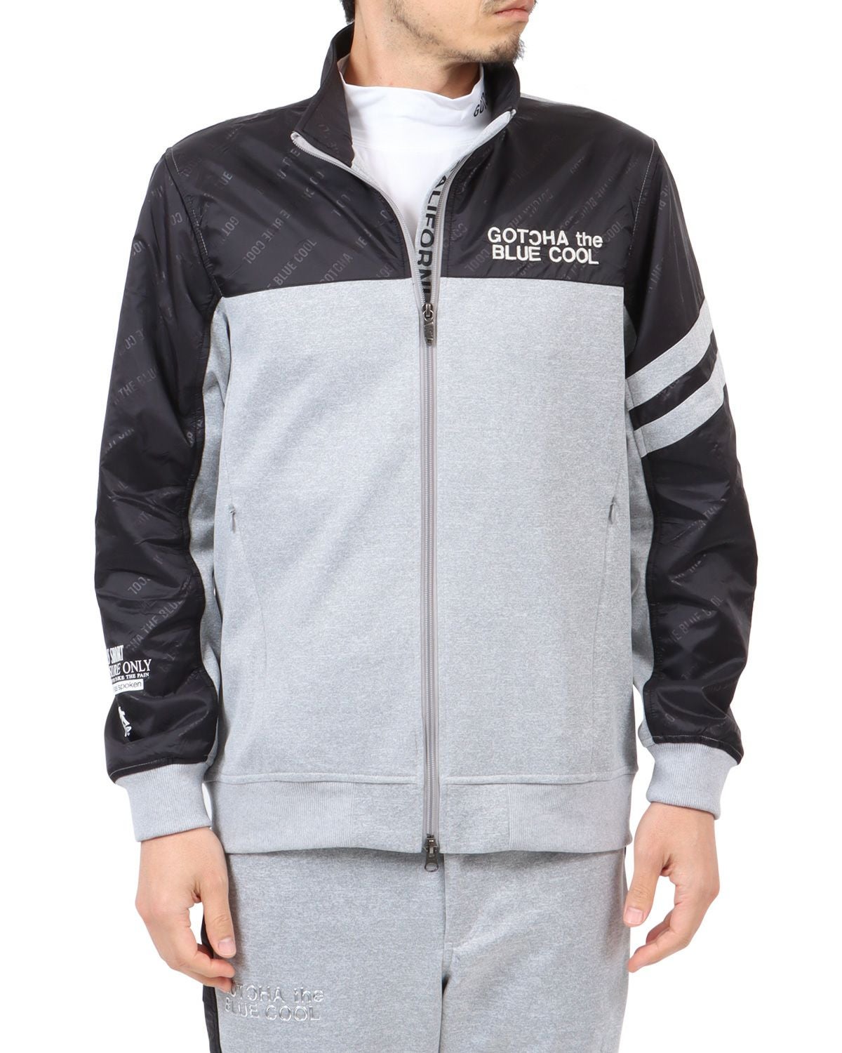 GOTCHA GOLF] 撥水 ポンチ ナイロン 切替 ジャケット | PEET ONLINE STORE