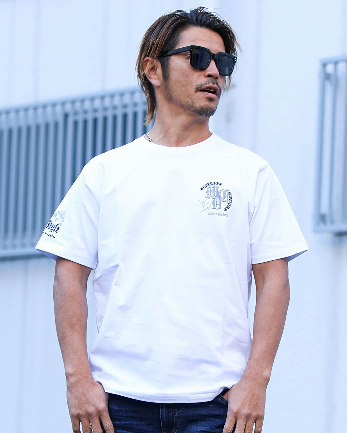 MCD] バック ドラゴン 刺繍 Tシャツ | PEET ONLINE STORE
