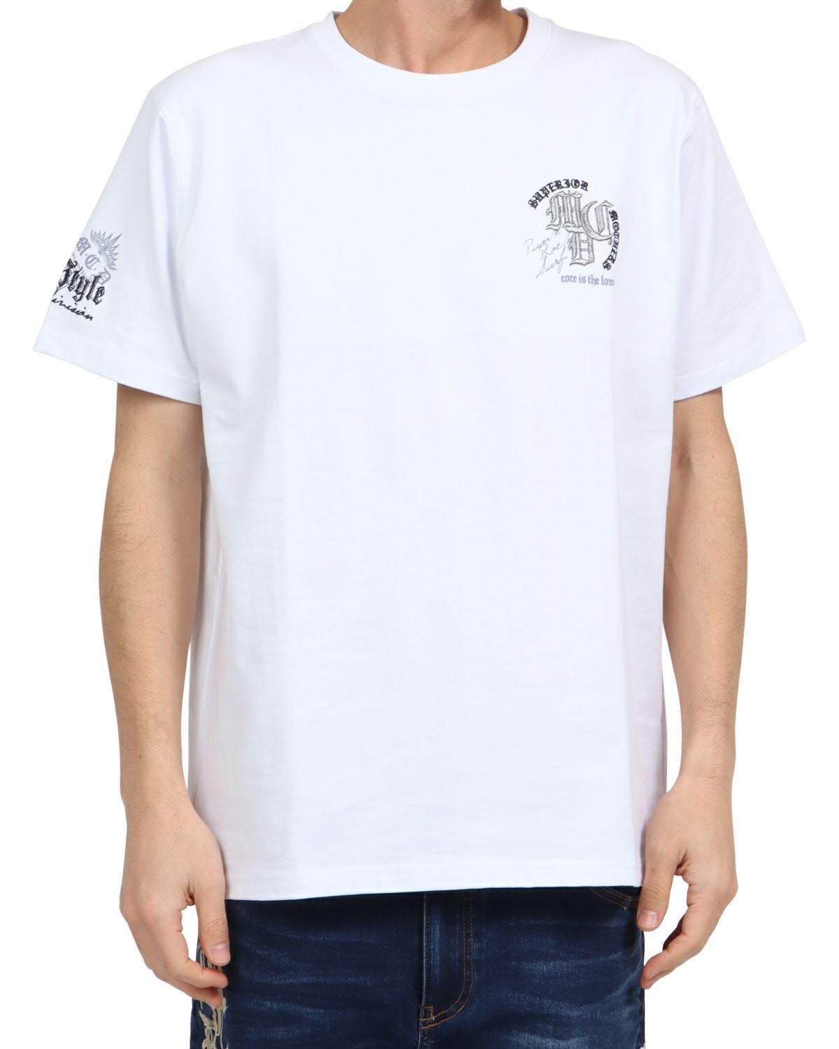 MCD] バック ドラゴン 刺繍 Tシャツ | PEET ONLINE STORE