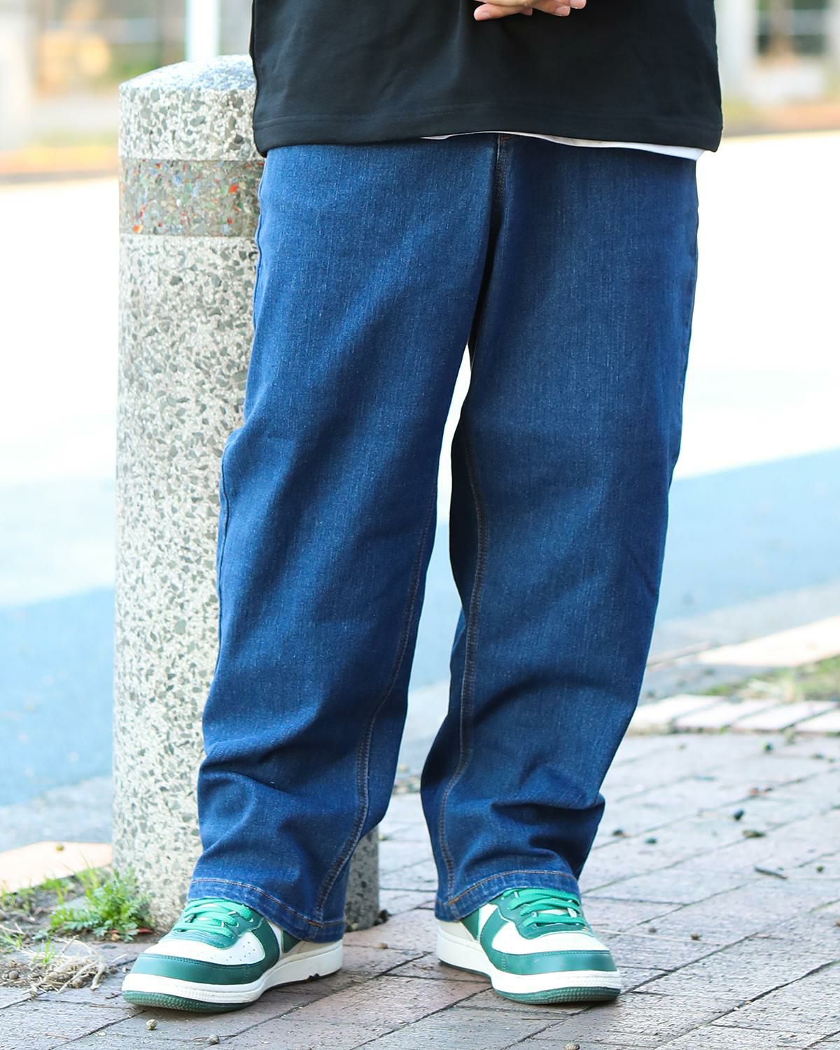 NESTA BRAND] ストレッチ インディゴ バギー デニムパンツ | PEET