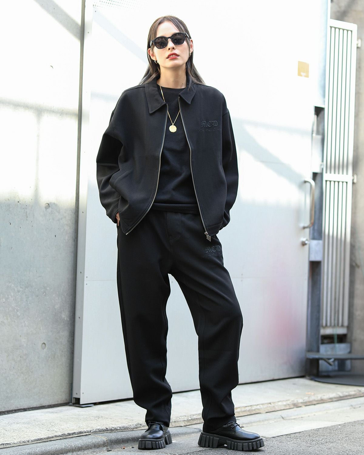 MCD] ストレッチ ドロップショルダー セットアップ ブルゾン | PEET