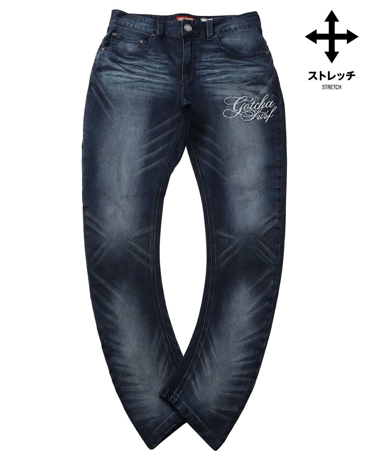 GOTCHA] ストレッチ バナナ デニムパンツ | PEET ONLINE STORE
