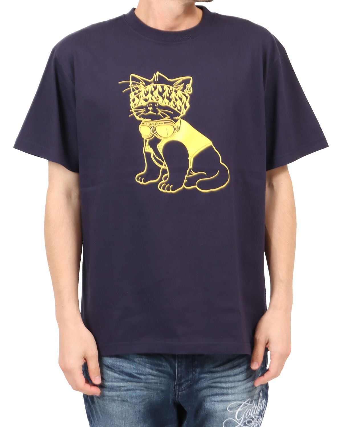 EDGE] JAPAN加工 パンクキャット Tシャツ | PEET ONLINE STORE