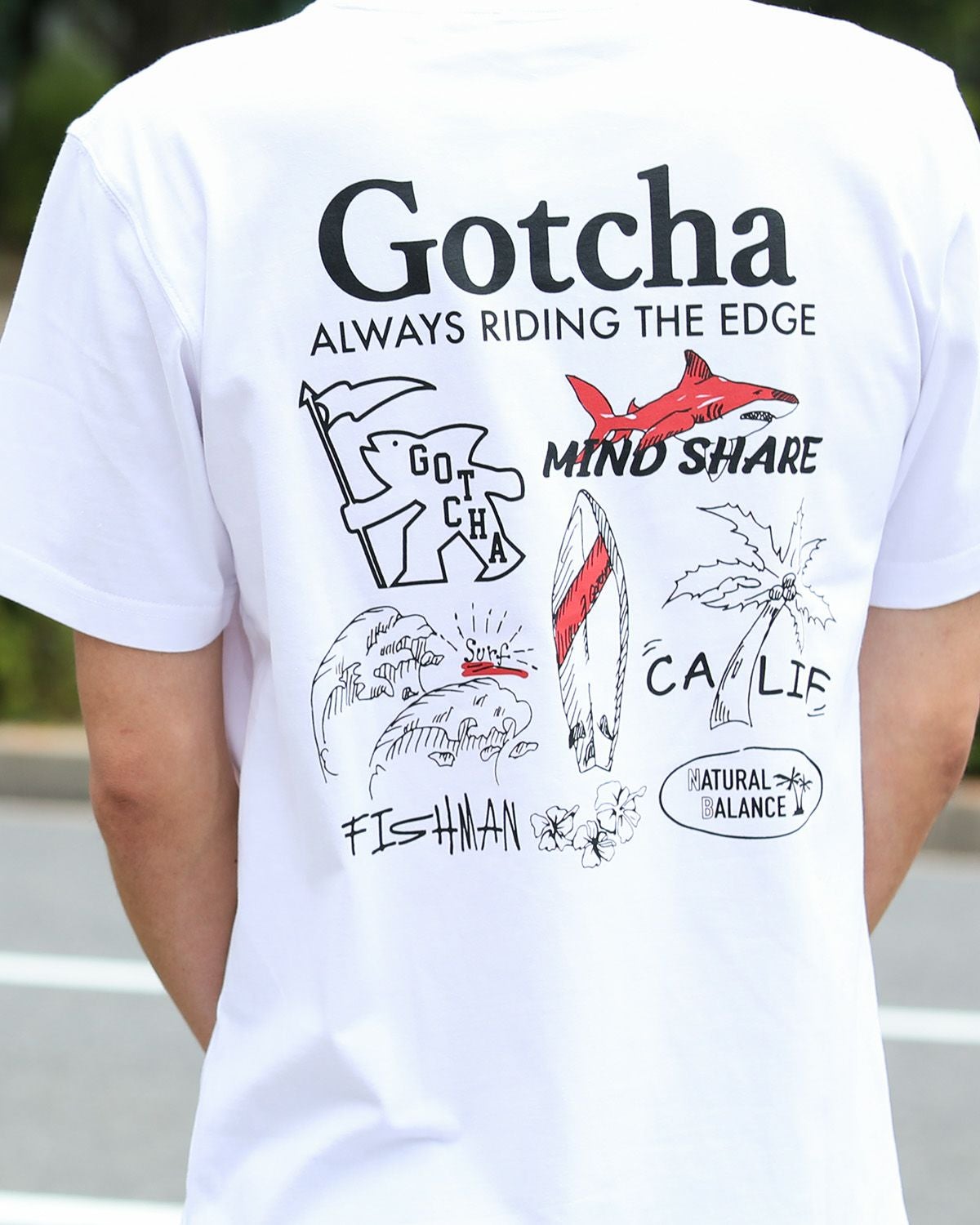 GOTCHA] JAPAN加工 スケッチ ロゴ Tシャツ | PEET ONLINE STORE