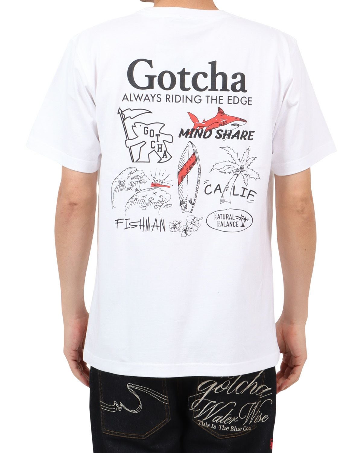GOTCHA] JAPAN加工 スケッチ ロゴ Tシャツ | PEET ONLINE STORE