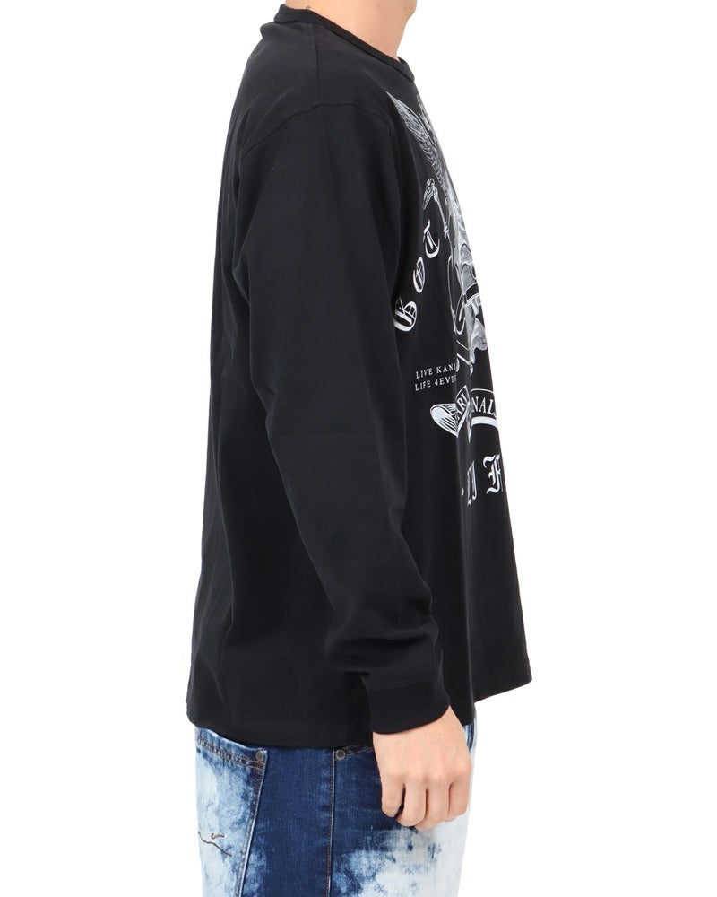 ブラック：180cm67kg(Lサイズ着用)