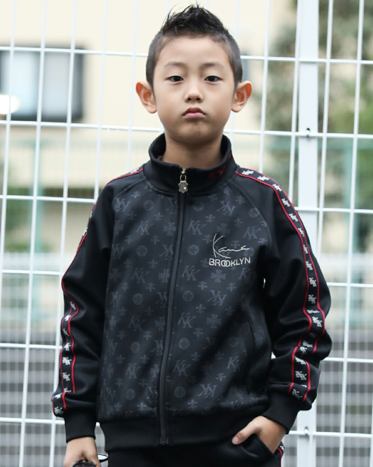 Karl Kani] KIDS 袖 ライン トラック ジャケット | PEET ONLINE STORE