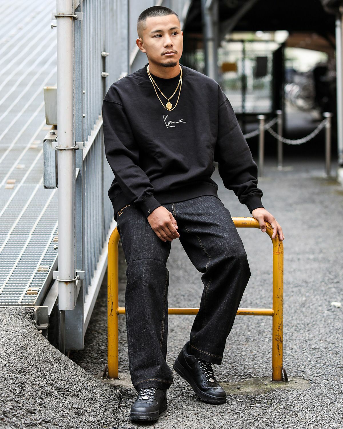 Ｋ*様 karl kani デニム 金パッチ 極太 KARL KANI & KARL KANI GOLF SUMMER LONG PANTS COLLECTION – PEET