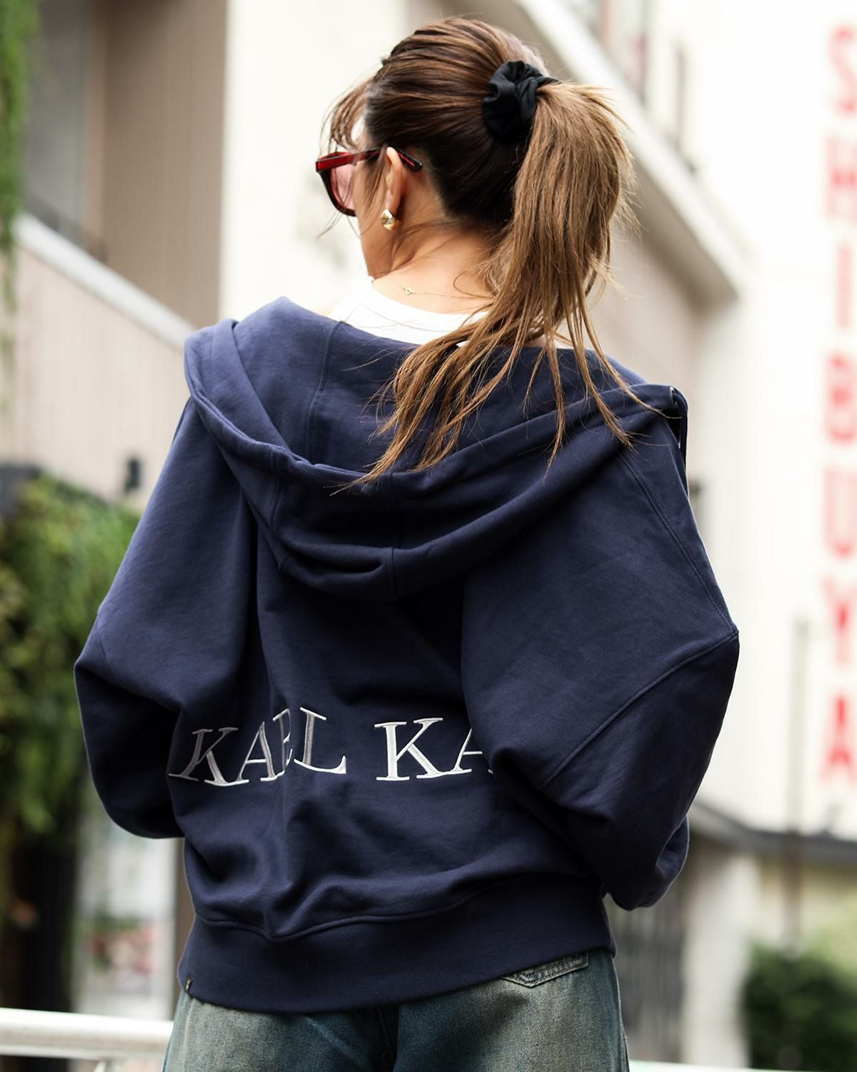 Karl Kani] 裏毛 ショート丈 ワイド パーカー | PEET ONLINE STORE