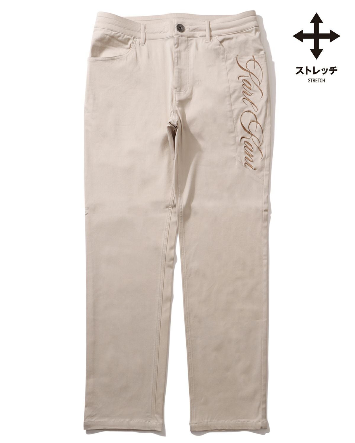 Karl Kani GOLF] ストレッチ ワントーン ベーシック ロングパンツ