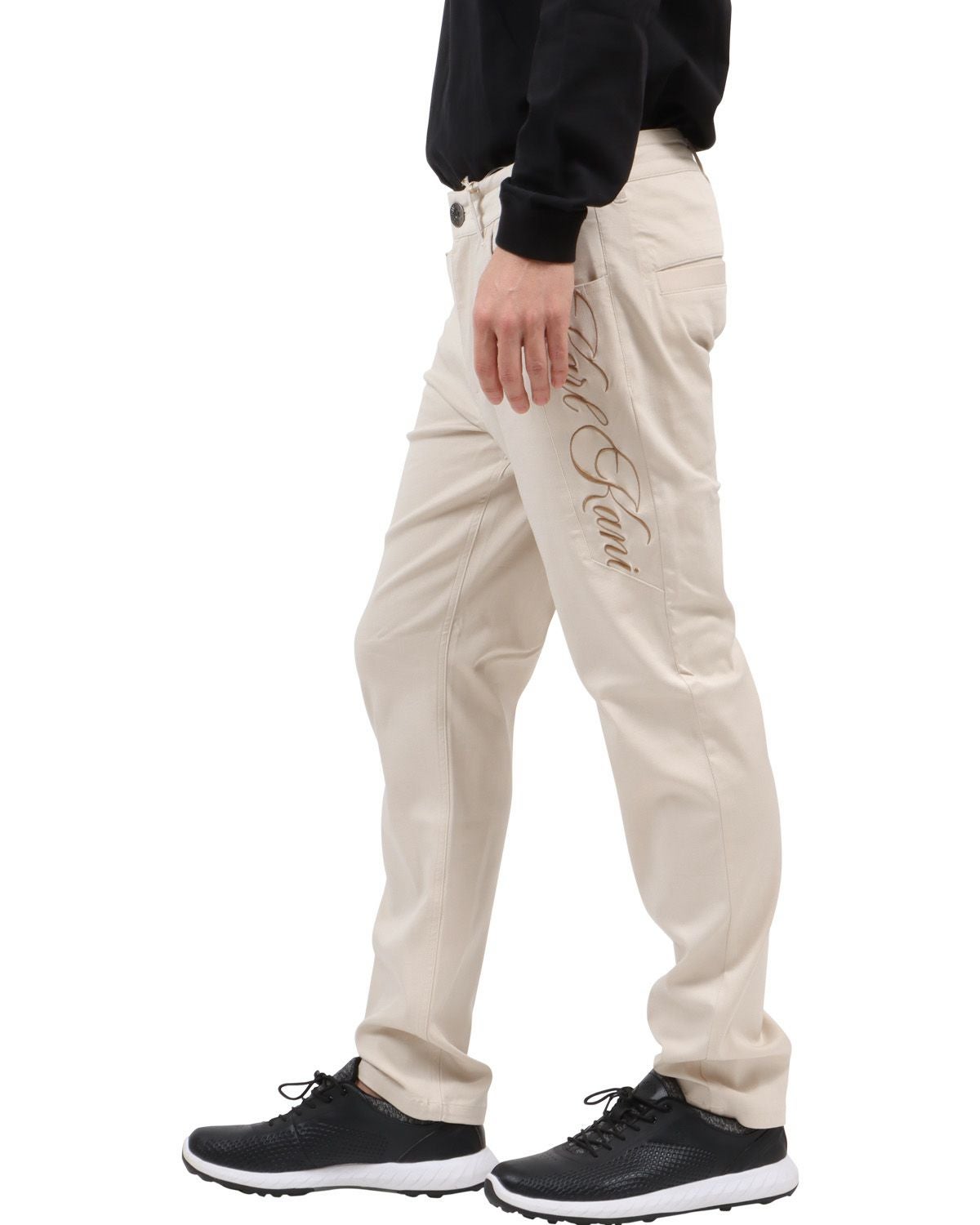 Karl Kani GOLF] ストレッチ ワントーン ベーシック ロングパンツ