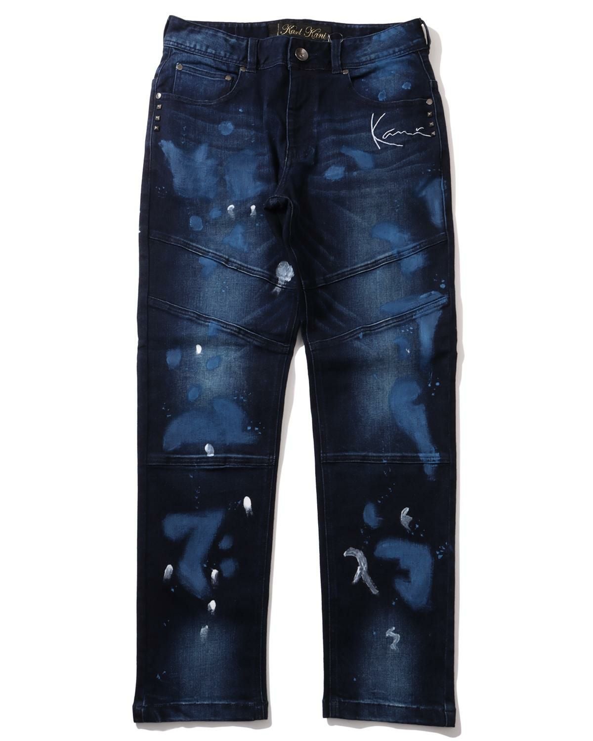Karl Kani] ストレッチ ロゴ デニムパンツ | PEET ONLINE STORE