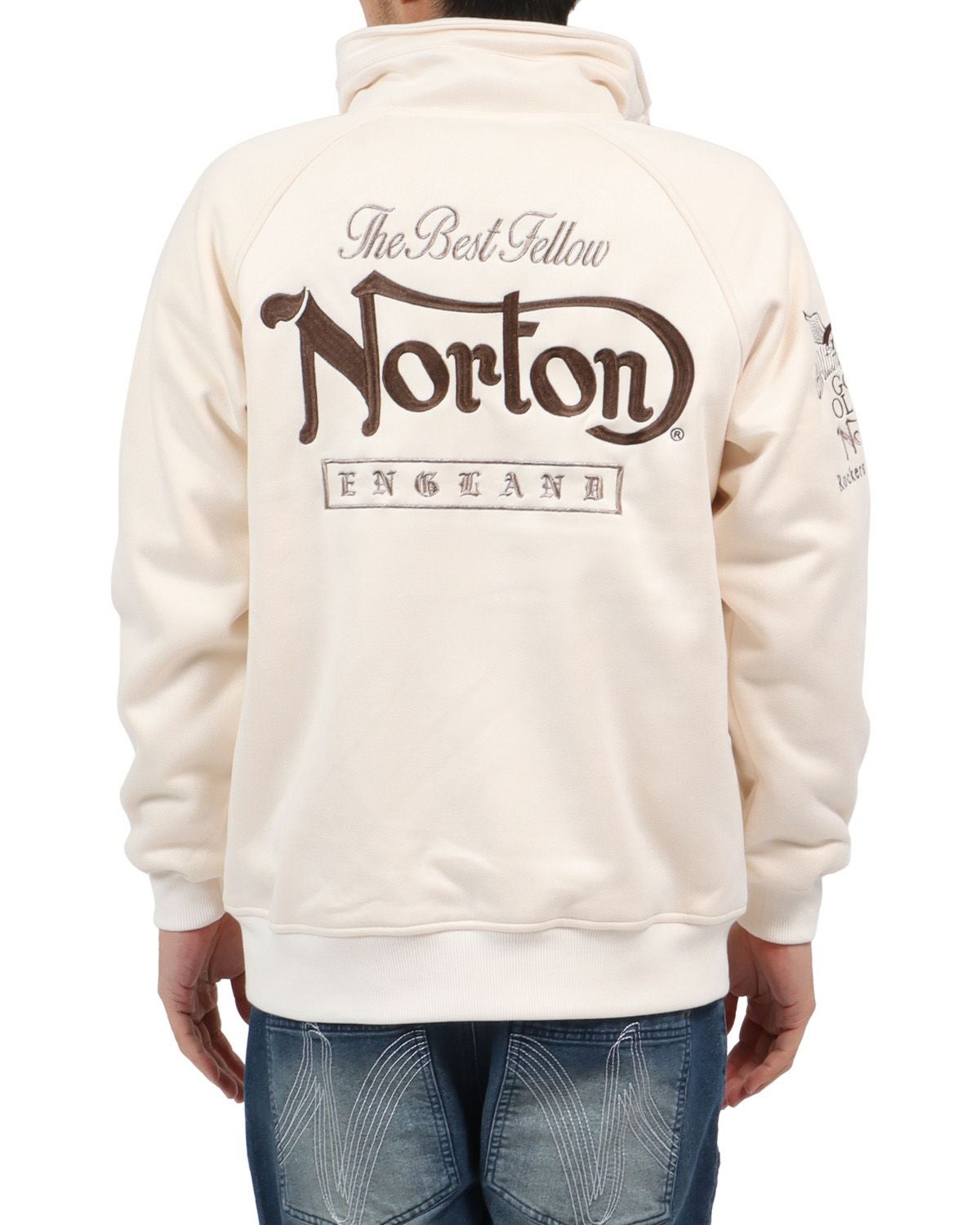 Norton] 裏ボア モイスト スウェード ボリューム ジャケット | PEET