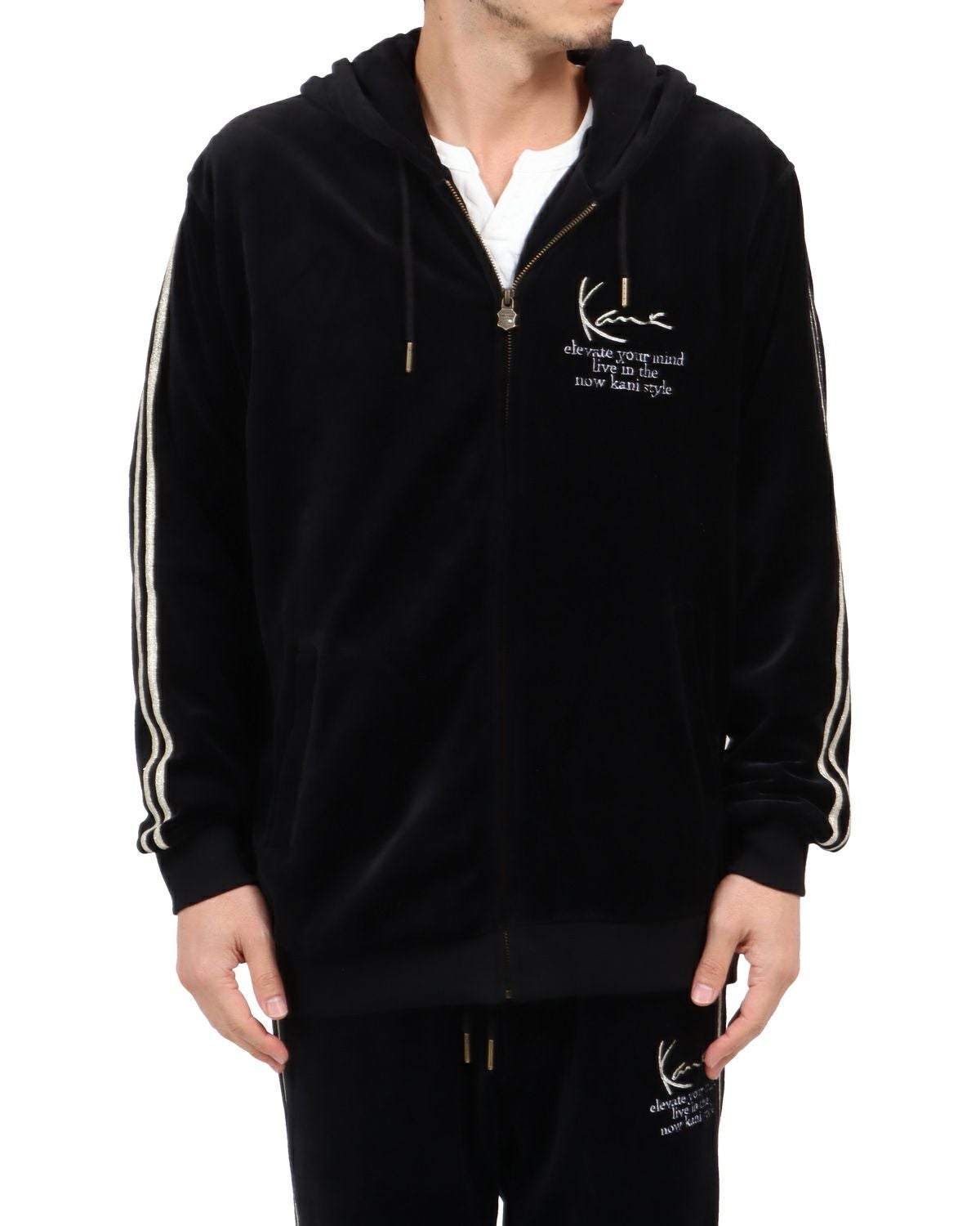 Karl Kani] ベロア ジップ パーカー | PEET ONLINE STORE