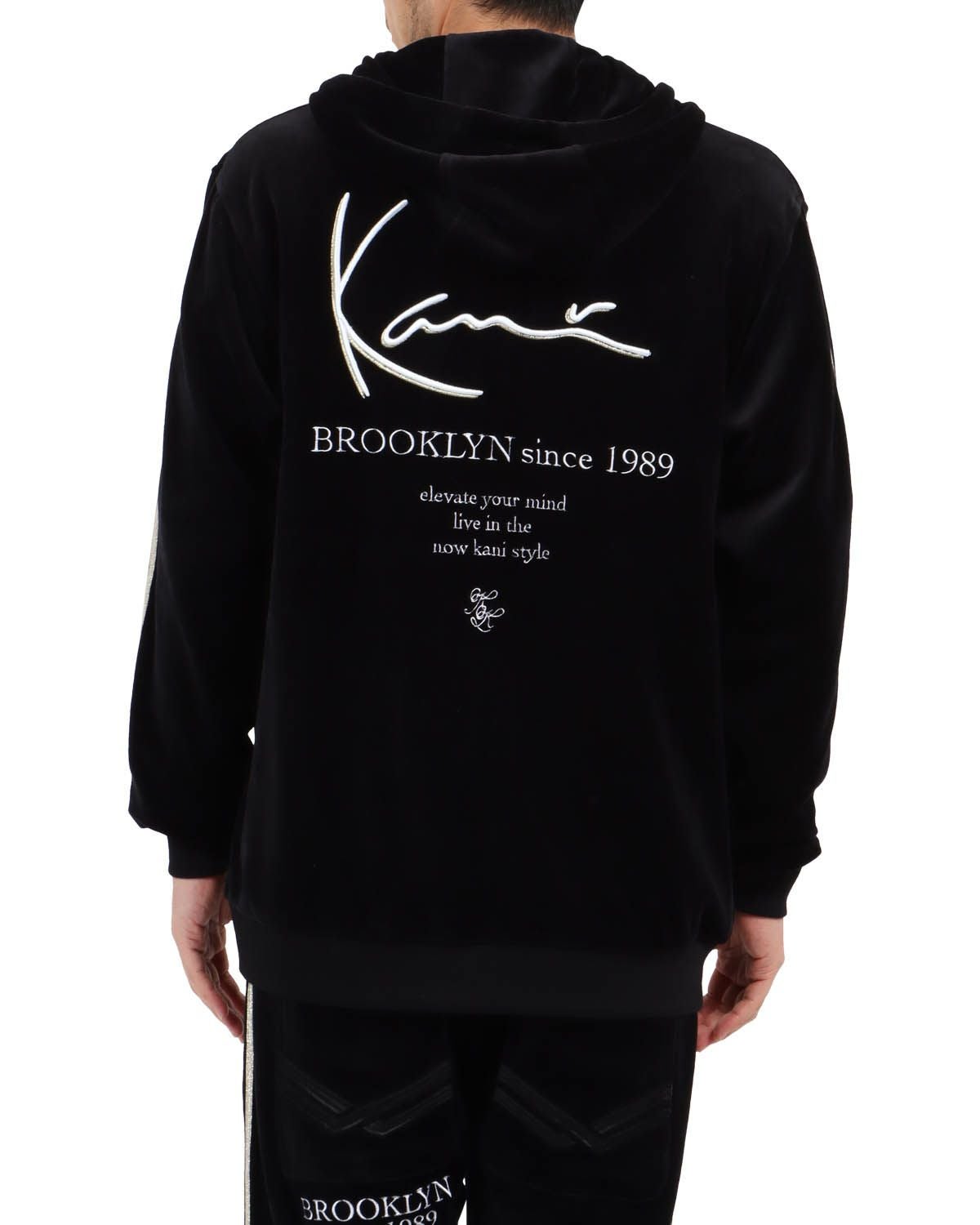 Karl Kani] ベロア ジップ パーカー | PEET ONLINE STORE