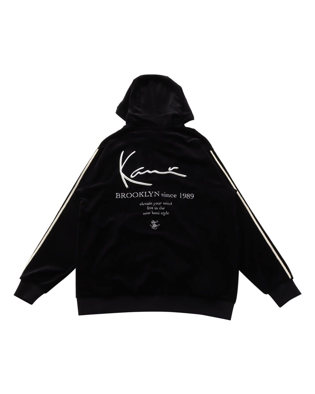 Karl Kani] ベロア ジップ パーカー | PEET ONLINE STORE