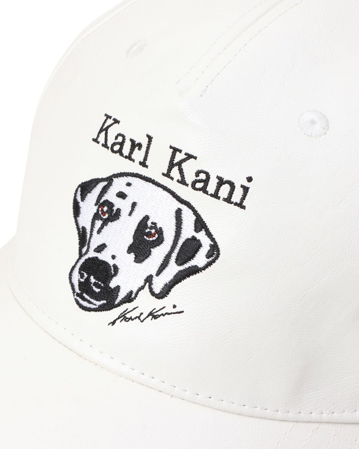 Karl Kani GOLF] PU レザー ドッグ 刺繍 キャップ | PEET ONLINE STORE