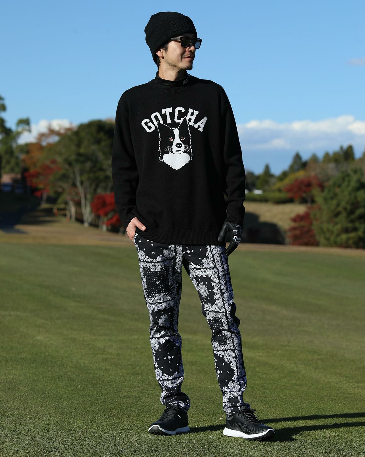 GOTCHA GOLF] ペイズリー ガムストレッチ パンツ | PEET ONLINE STORE