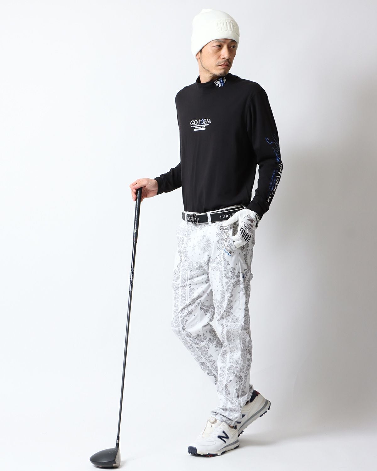 GOTCHA GOLF] ペイズリー ガムストレッチ パンツ | PEET ONLINE STORE