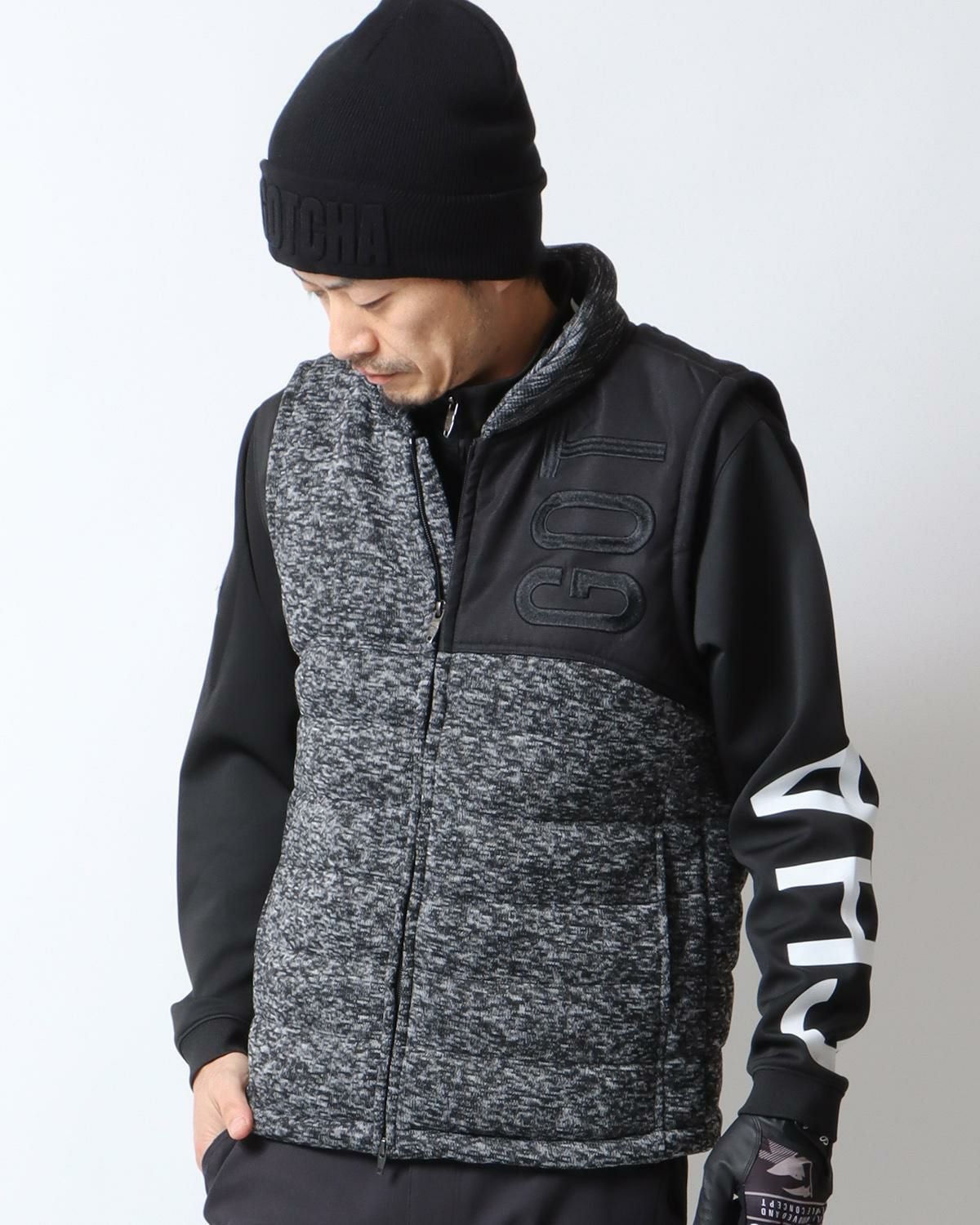 GOTCHA GOLF] ポリ杢 中綿 ベスト | PEET ONLINE STORE