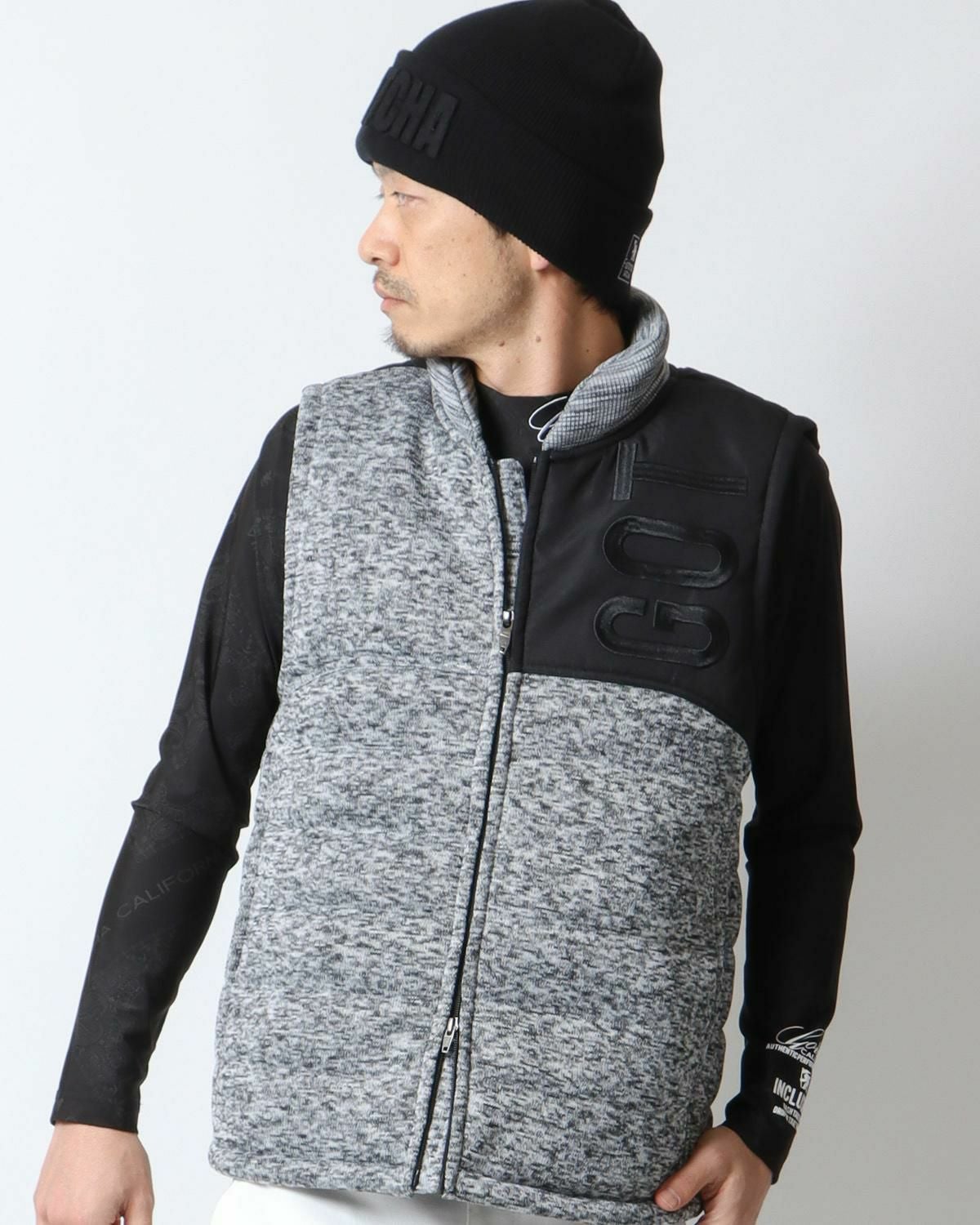GOTCHA GOLF レッドジャケット Mサイズ GOTCHA GOLF] 撥水 カラー 切替 ダウンジャケット | PEET ONLINE STORE