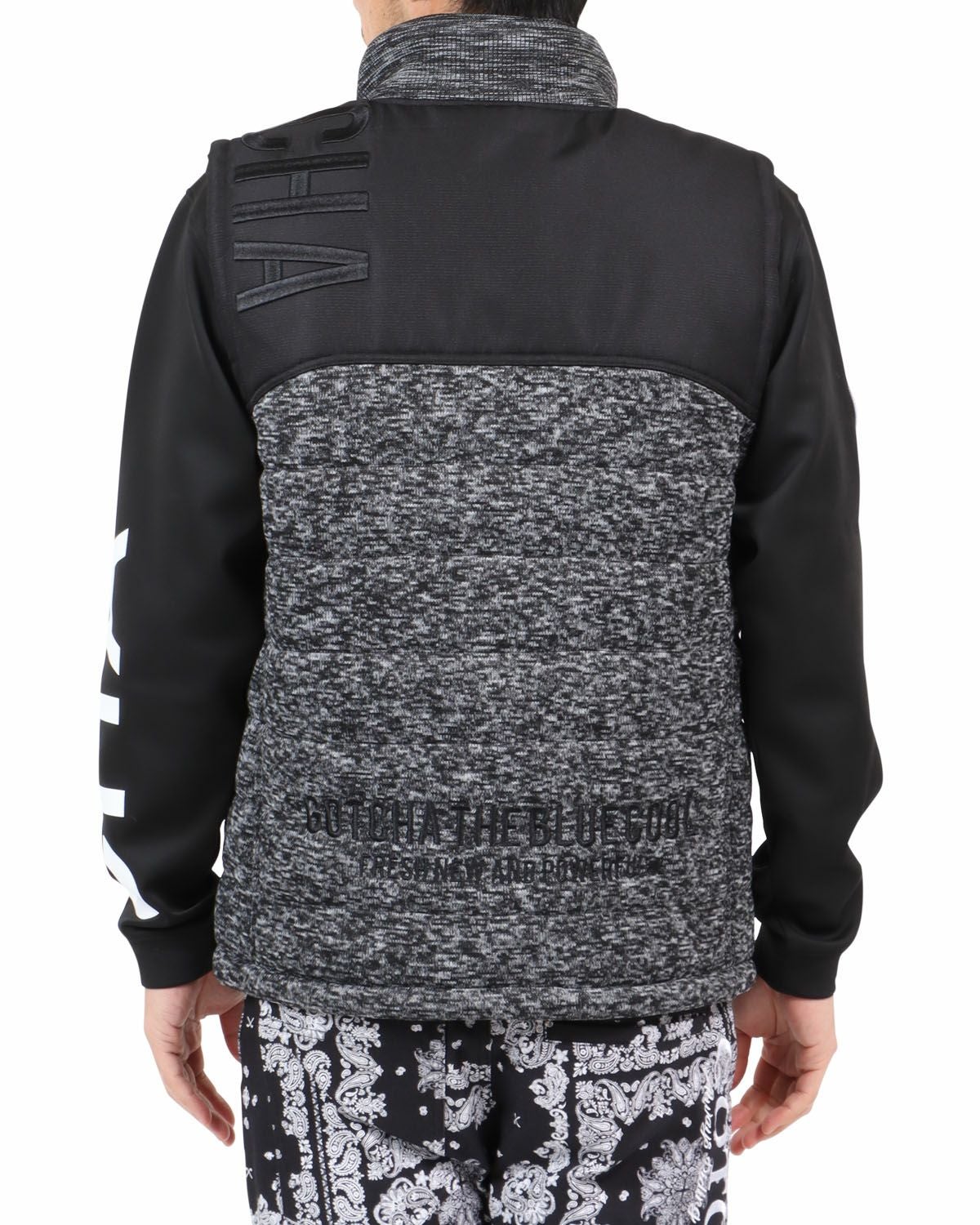 ブラック：180cm67kg(Lサイズ着用)