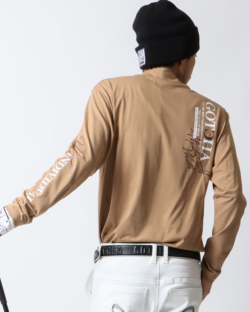 モカチャ：180cm67kg(Lサイズ着用)