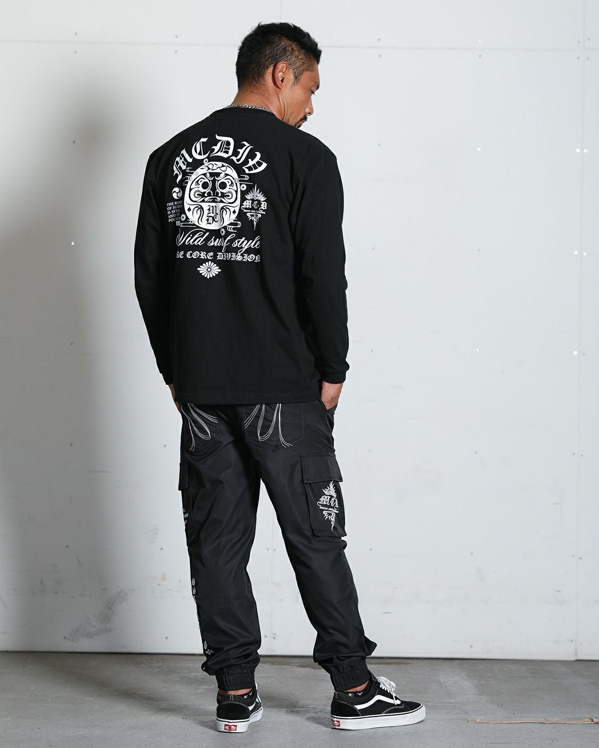 MCD] JAPAN加工 モノトーン DARUMA (ダルマ) ロンT | PEET ONLINE STORE