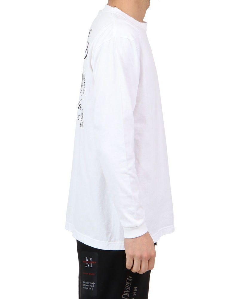 ホワイト：180cm67kg(Lサイズ着用)