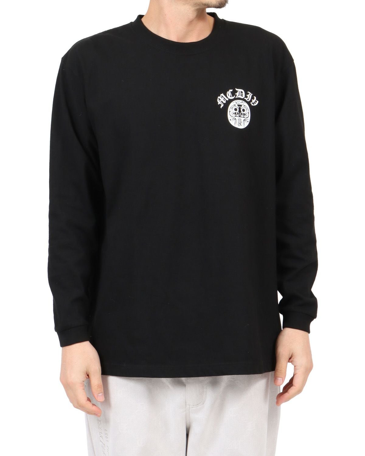 MCD] JAPAN加工 モノトーン DARUMA (ダルマ) ロンT | PEET ONLINE STORE