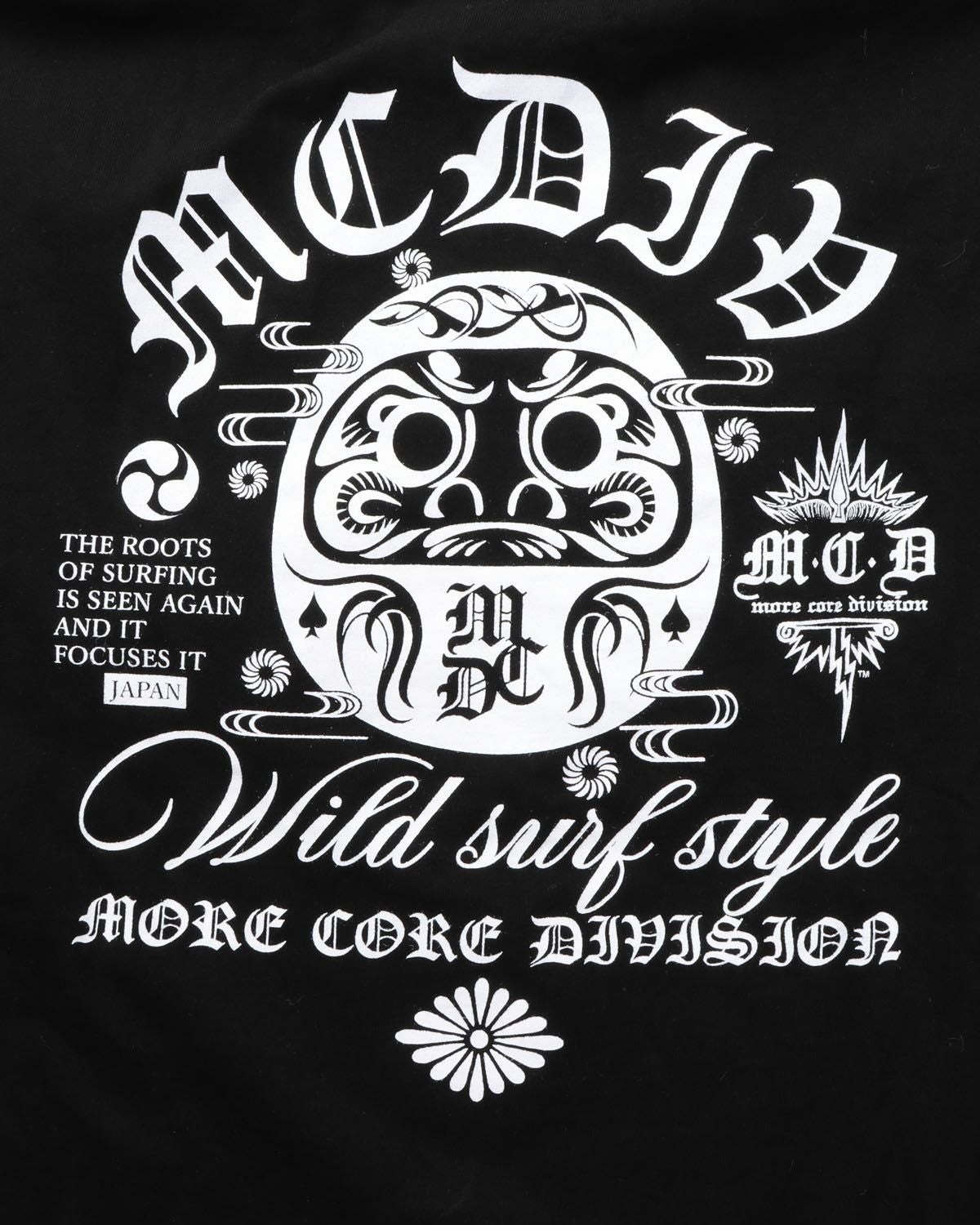 MCD] JAPAN加工 モノトーン DARUMA (ダルマ) ロンT | PEET ONLINE STORE