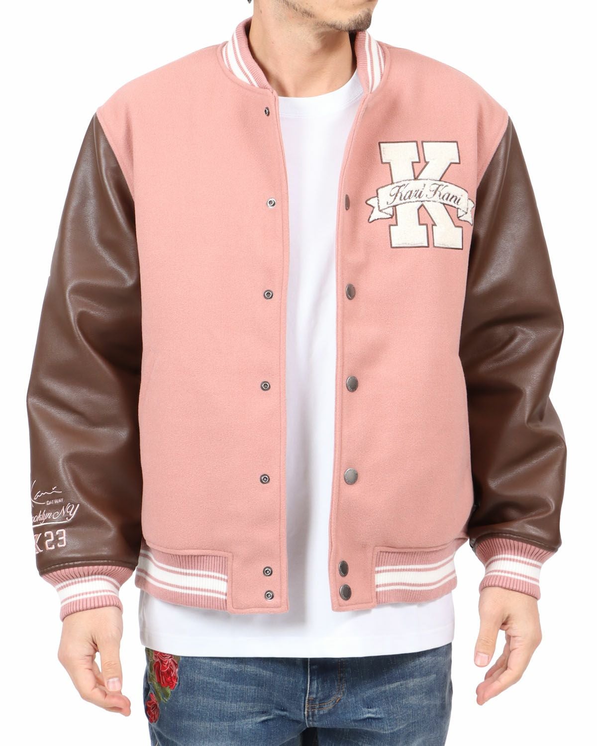 Karl Kani] ロゴ サガラ スタジャン | PEET ONLINE STORE