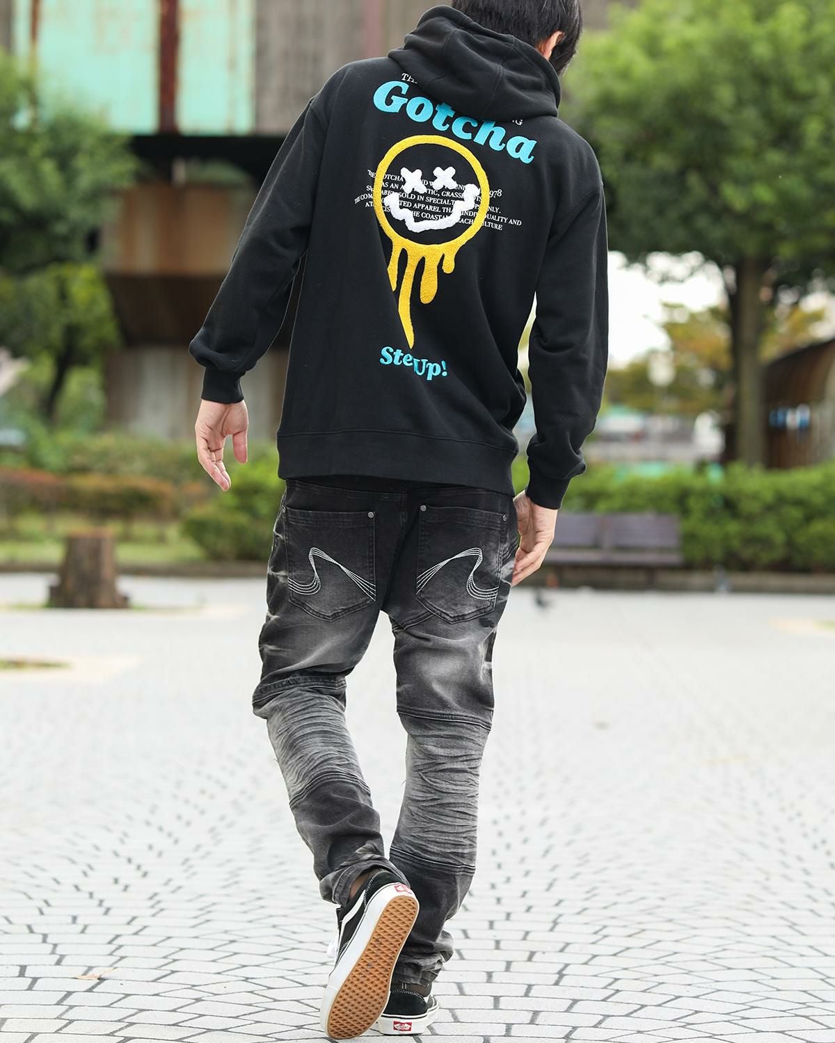 GOTCHA] スマイリー フェイス パーカー | PEET ONLINE STORE
