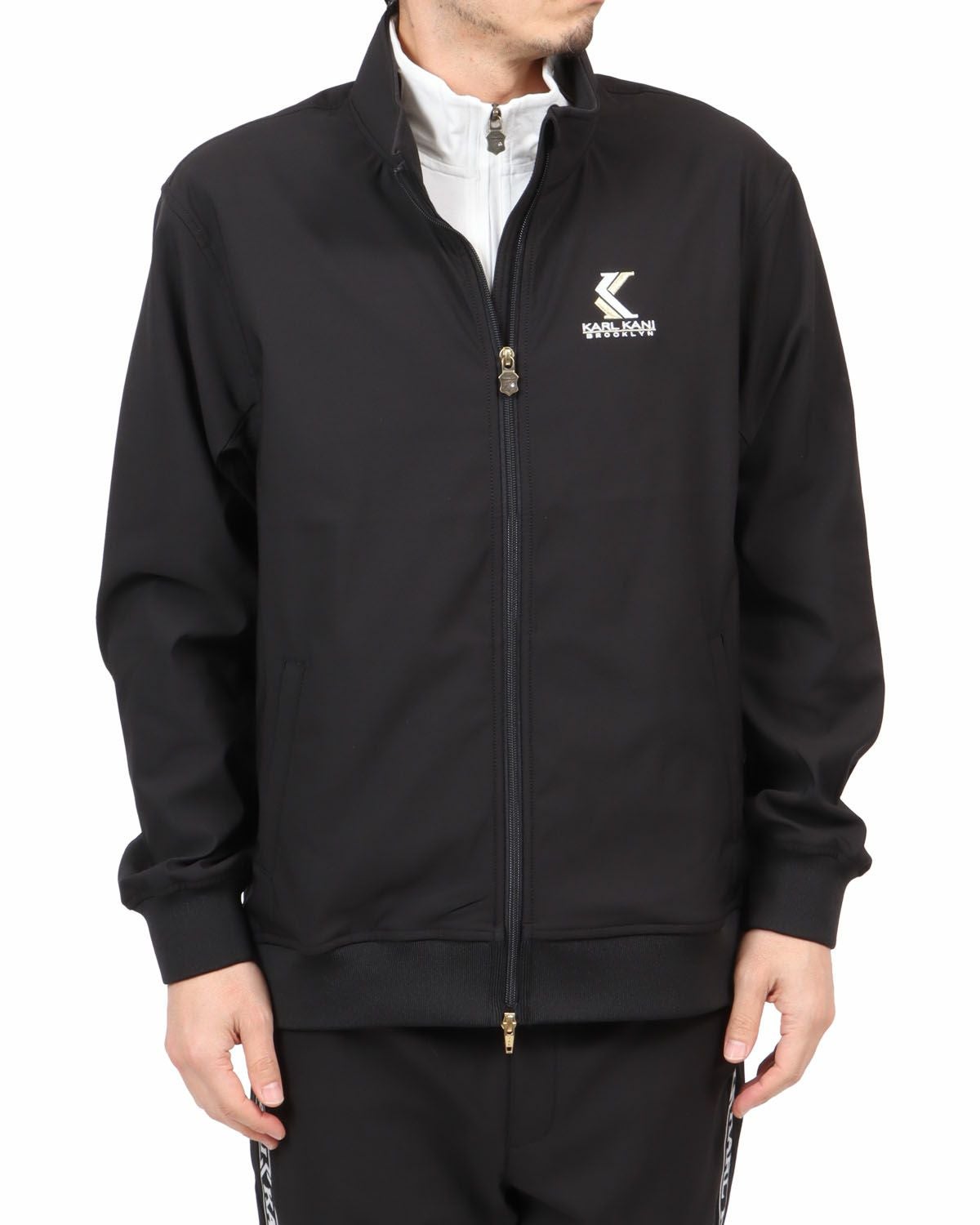 本日限定❗️お値下げ❗️Karl Kani GOLFセットアップフリースジャケット Karl Kani GOLF] ストレッチ 裏フリース ジャケット | PEET ONLINE STORE