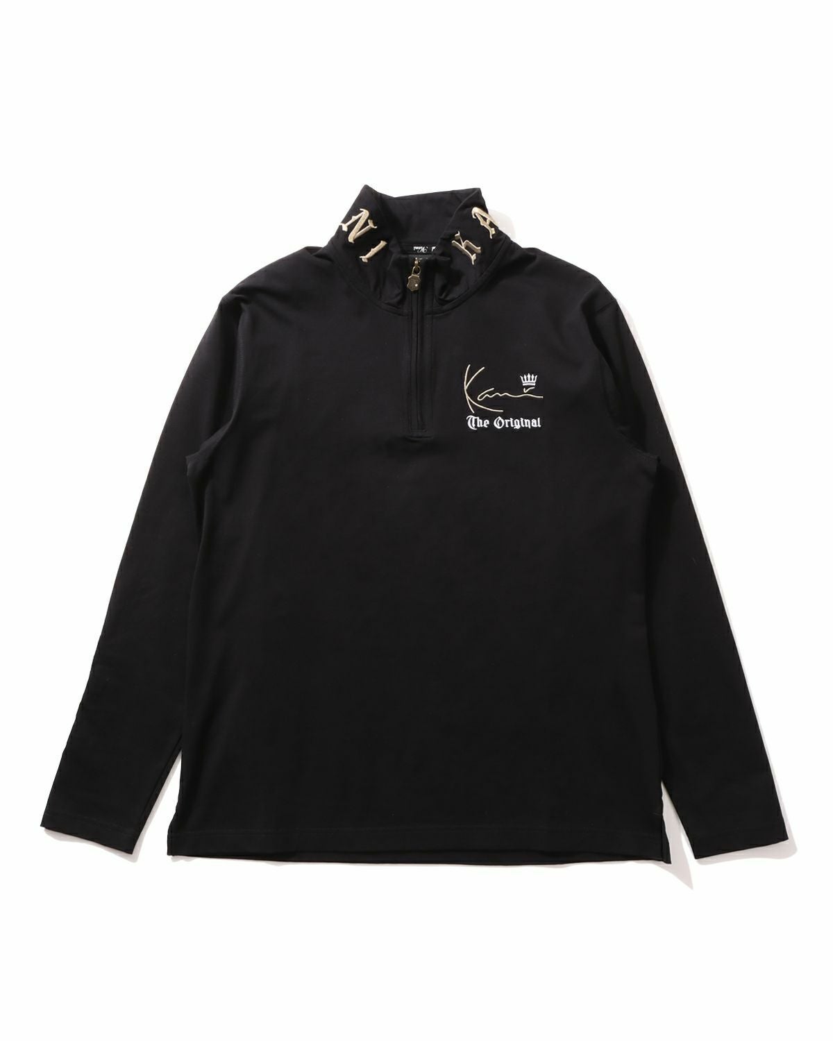 Karl Kani GOLF] ポイント ゴールド ハーフジップ ロンT | PEET ONLINE