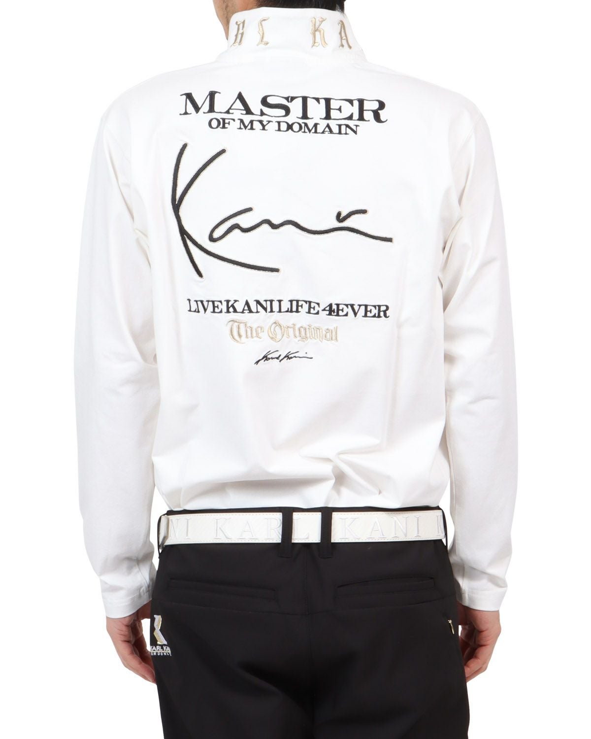 Karl Kani GOLF] ポイント ゴールド ハーフジップ ロンT | PEET ONLINE