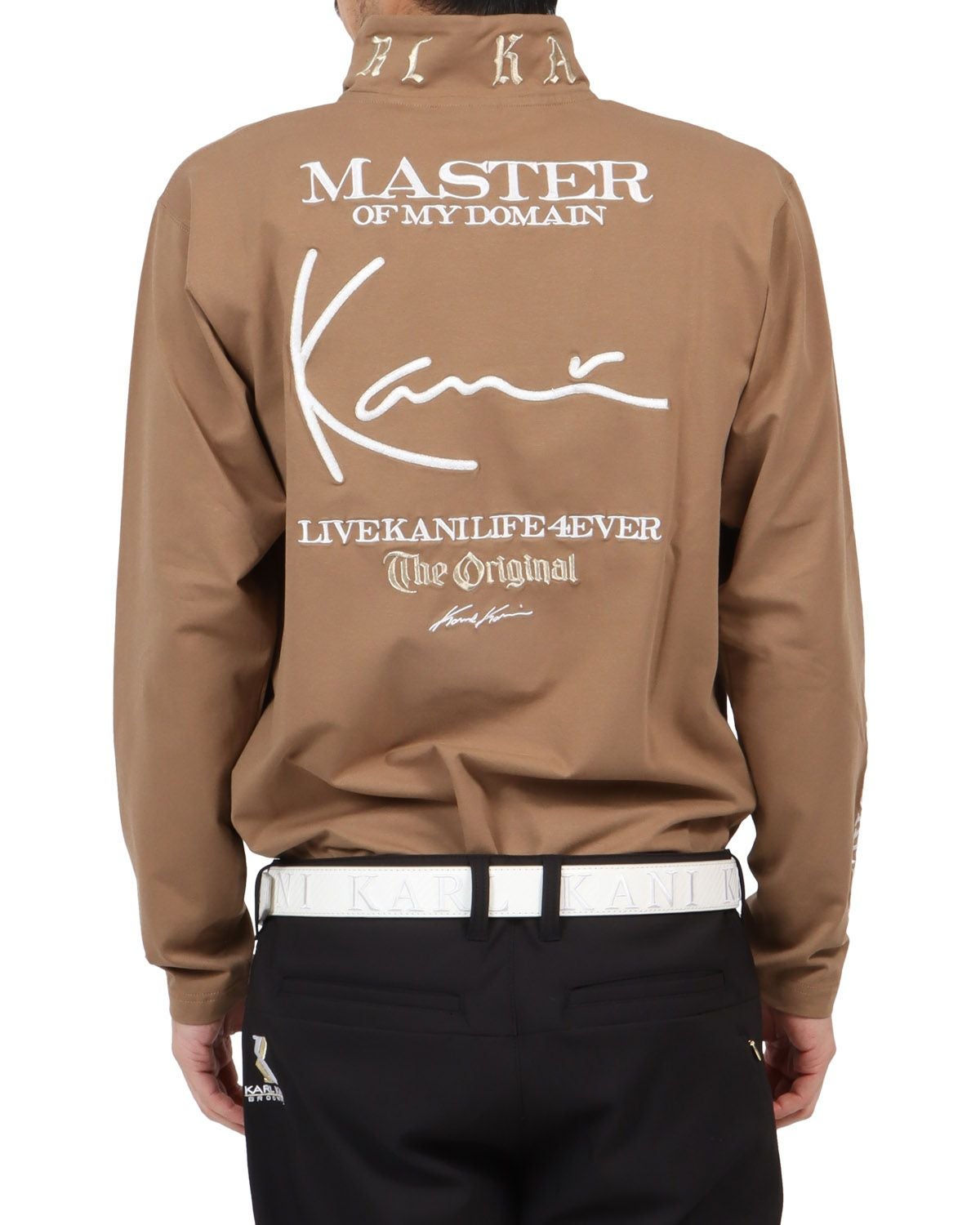 Karl Kani GOLF] ポイント ゴールド ハーフジップ ロンT | PEET ONLINE