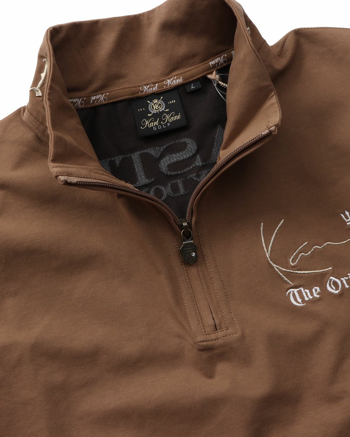 Karl Kani GOLF] ポイント ゴールド ハーフジップ ロンT | PEET ONLINE
