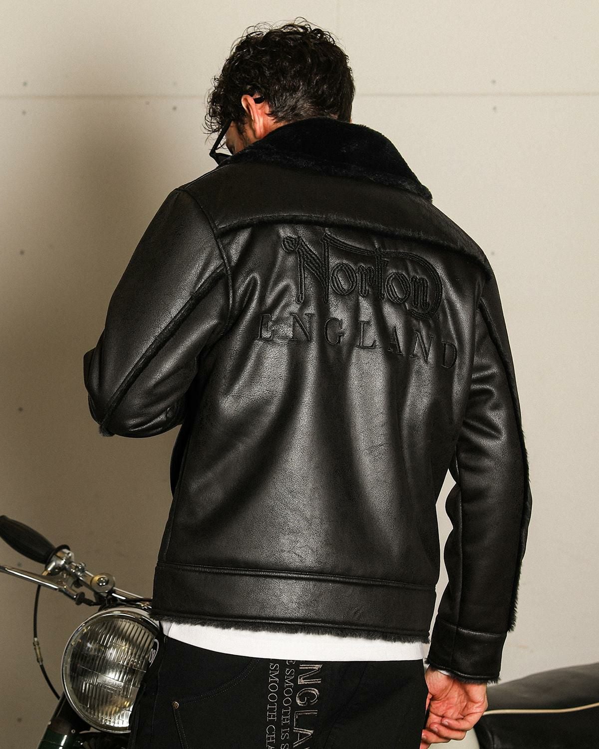 Norton] フェイクムートン ジャケット | PEET ONLINE STORE