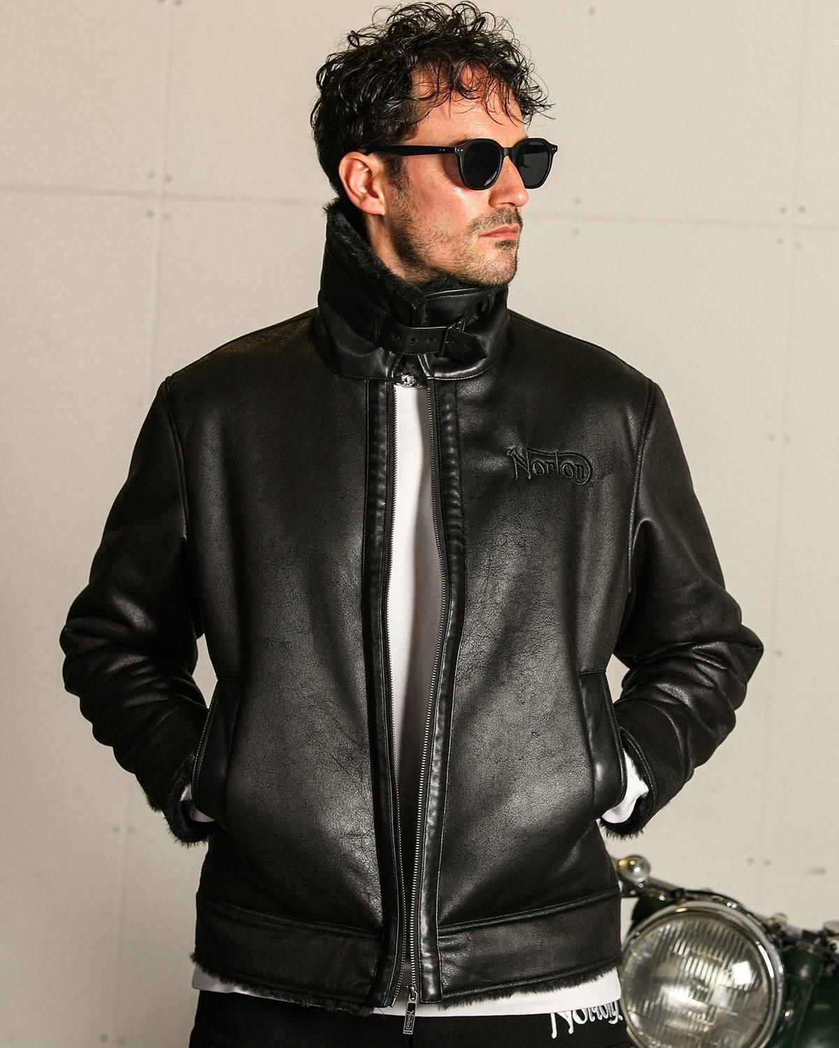 Norton] フェイクムートン ジャケット | PEET ONLINE STORE