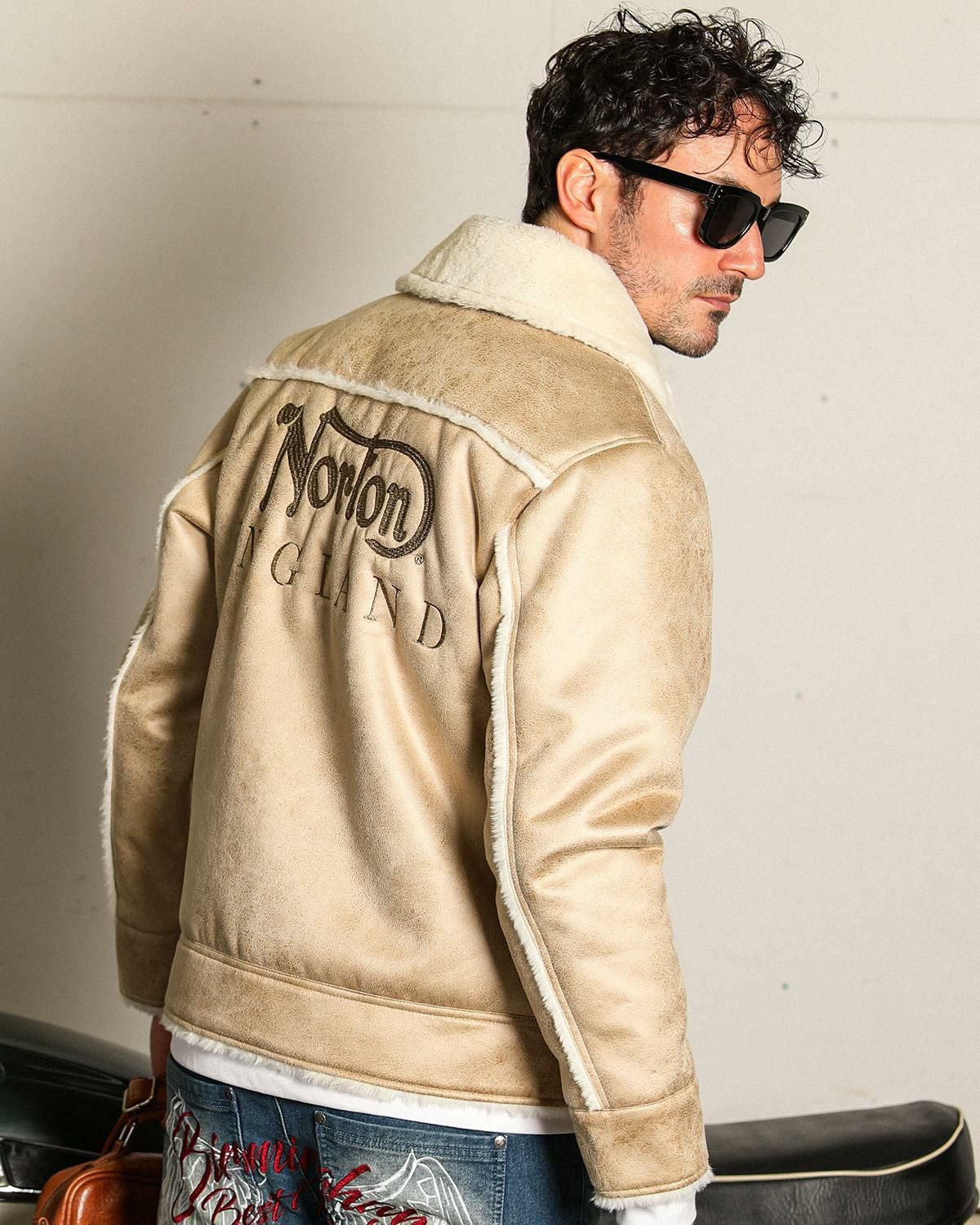 Norton] フェイクムートン ジャケット | PEET ONLINE STORE