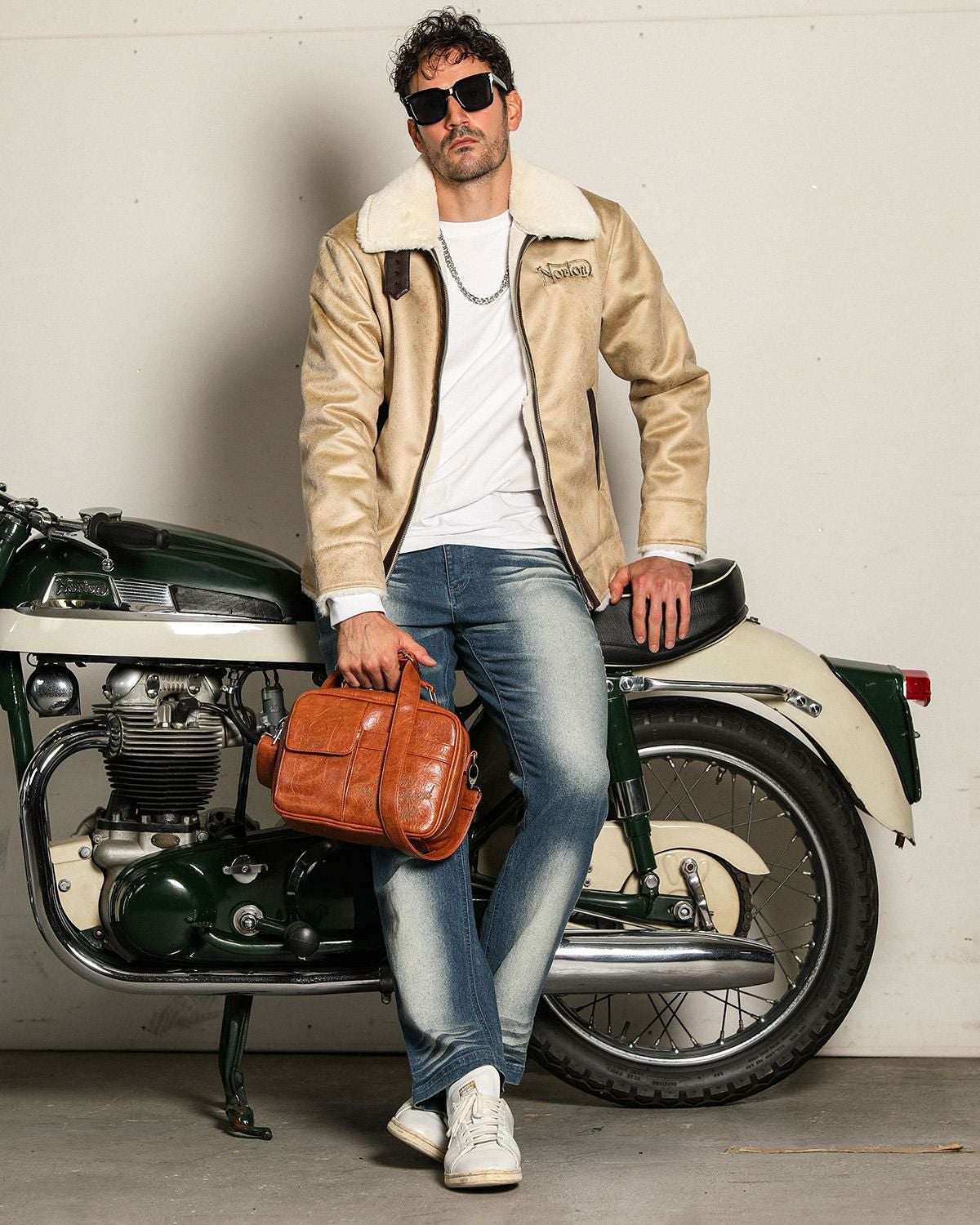 Norton] フェイクムートン ジャケット | PEET ONLINE STORE