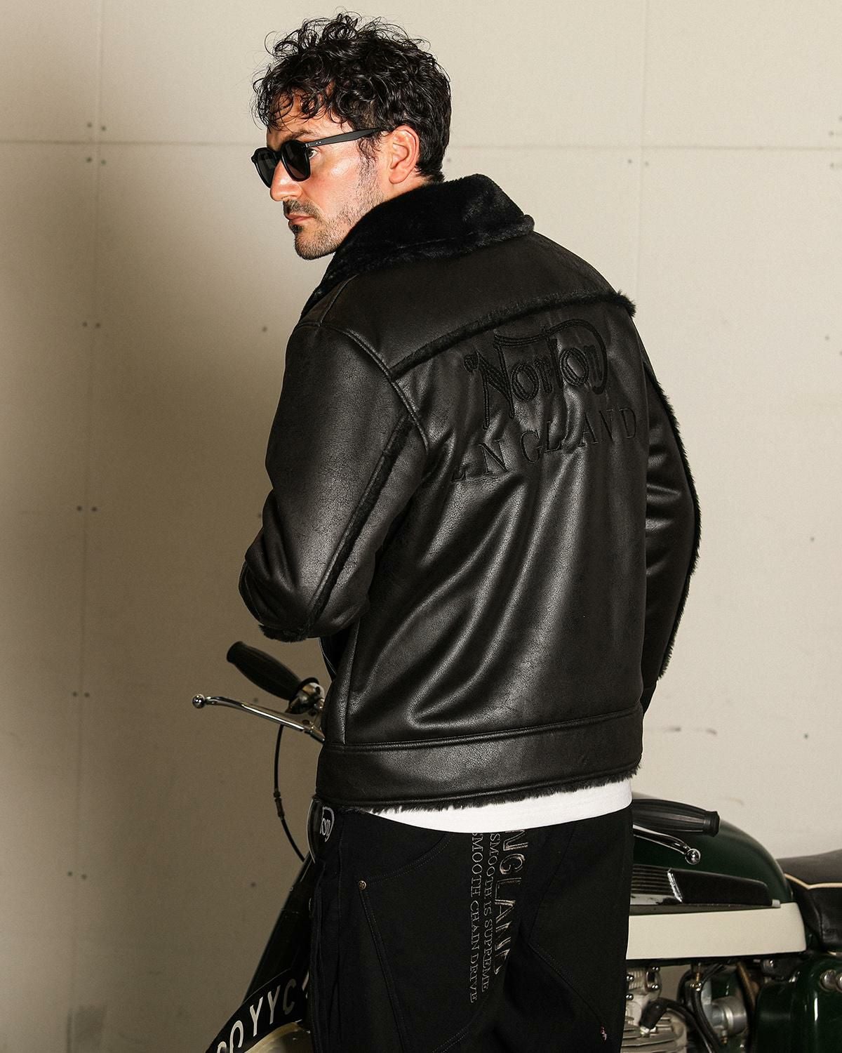 Norton] フェイクムートン ジャケット | PEET ONLINE STORE