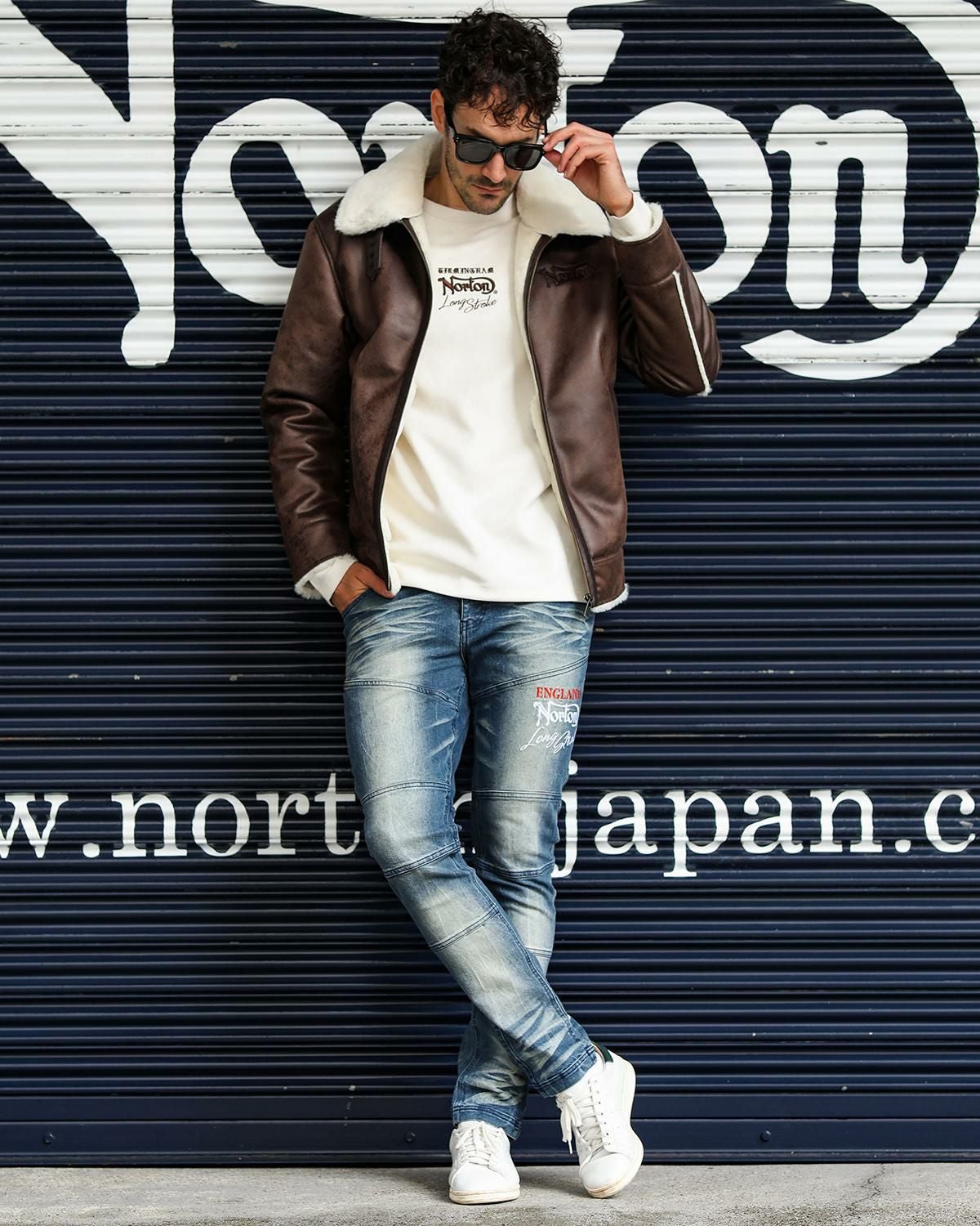 Norton] フェイクムートン ジャケット | PEET ONLINE STORE