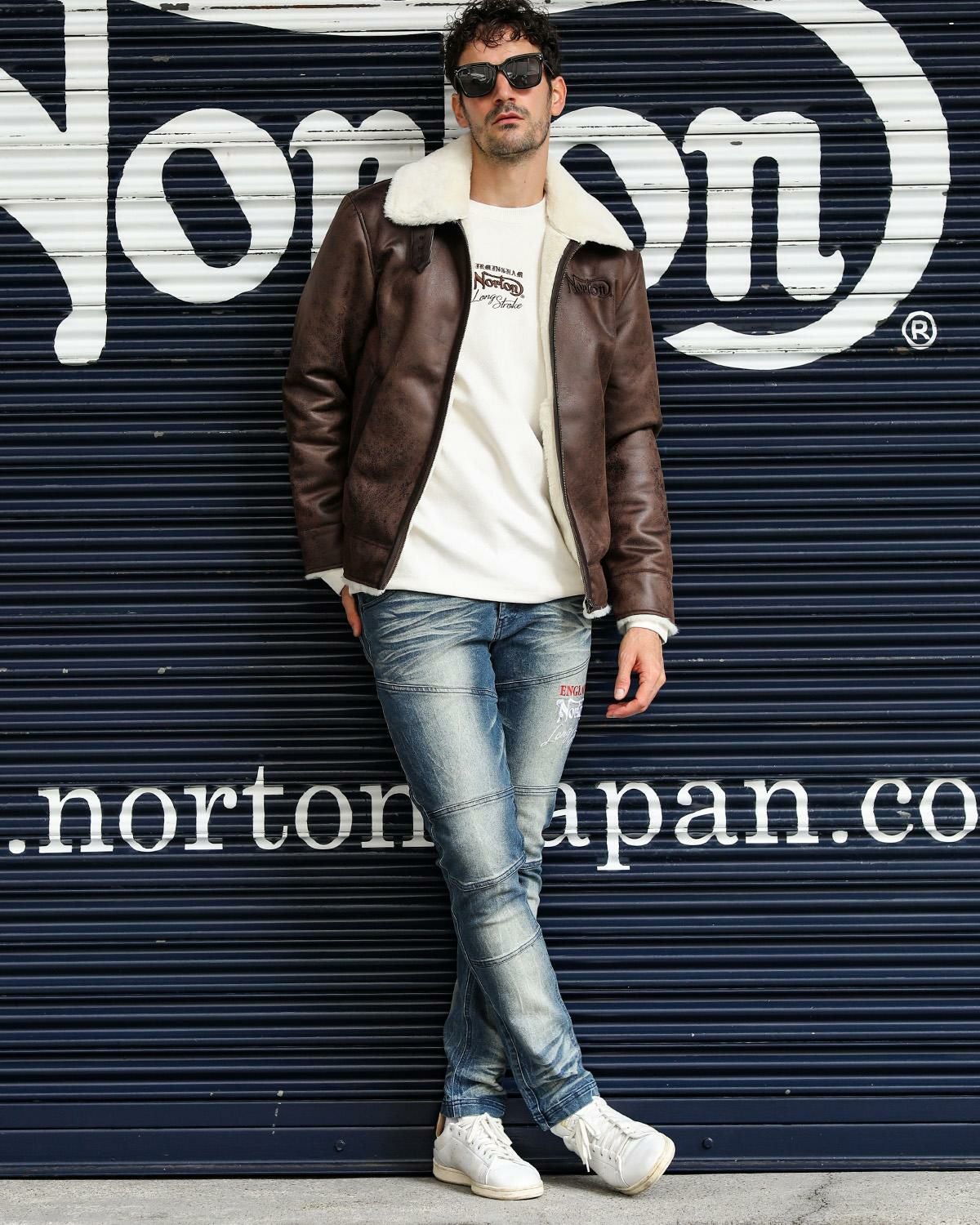 Norton] フェイクムートン ジャケット | PEET ONLINE STORE